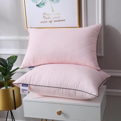 China Quilted Pillow Quilted Solid Down Pillow Deepen Sleep Single Pillow for sale