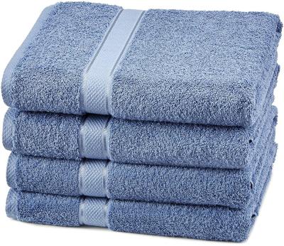 China Wholesale egyptian cotton stripe quick dry hotel bath towel for sale