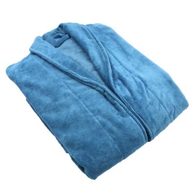 China Wholesale luxury promotional custom wedding bride lady spa towel winter disposable hotel terry cotton bathrobe for sale