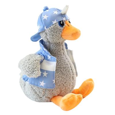 China Cute Fun Plush keychain stuffed animal toy keychain soft duck key ring custom plush keychain for sale