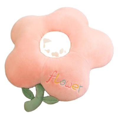 China Plush  Sofe  Stuffed Toy Flower pillow plushie stuffed cute plush cushion flower throw pillow toy chair cushion hold pillow for sale