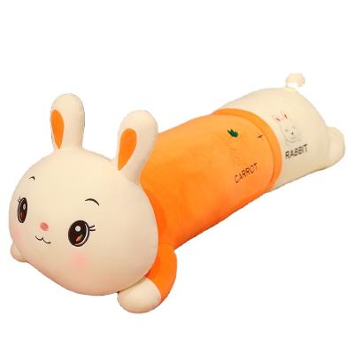 China Cute Fun Soft stuffed animal toys rabbit bunny plush pillow rabbit plush cushion decor gift for sale