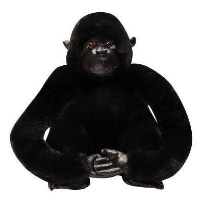 China Cute Animal Doll Gorilla plush stuffed animal toy soft gorilla custom gorilla plush toy decor gift for sale