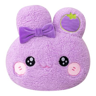 China Cute Fun Rabbit plush toy plush rabbit pillow plush bunny rabbit toy stuffed animals plushies custom pillow cushion deco for sale