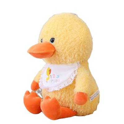 China Cute Fun Duck plush stuffed animals toy yellow duck plush toy custom duck phushies decor gift for sale