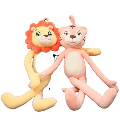 China Cute Fun Plush long legs animals stuffed animals toy with long legs custom lion tiger monkey toys decor gift for sale