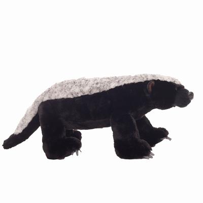 China Cute Fun Honey badger plush stuffed animal toy  soft honey badger toy decor gift for sale