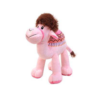 China Cute Fun Camel plush stuffed animals toy soft camel plush toy custom pink camel toy decor gift for sale