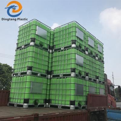 China Water Treatment / Chemical Plant IBC Container Tank 1000Liter IBC Tank for sale