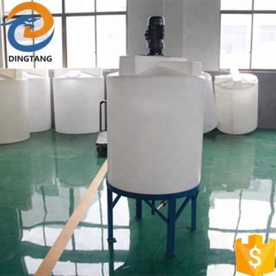 China Any Chemical And Water Treatment China Made Small Chemical Powder Dissolving Tank With Agitator for sale