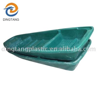 China Water Restaurant 1 - 2 Person Flat Bottom 6.0M Plastic Fishing Boat for sale