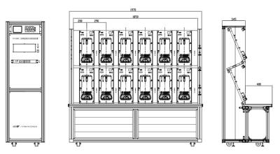 China Advanced Stationary Meter Test Equipment For Electric Energy Meters With 0.02% Accuracy YC1893D-24-0.02-FX for sale