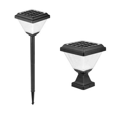 China Universal Outdoor Street Garden Sidewalk Light Solar Powered Led Castor Lawn Lamp for sale