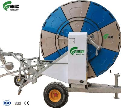 China Anti-Corrosion Hose Reel Irrigation System With Advanced Large Displacement Sprinkler Gun Rain/Irrigation Rain Large for sale