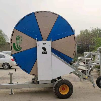 China Farms cultivating widely using water saving hose reel boom truss irrigation system for Cultivation-Irrigation for sale