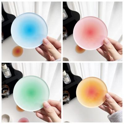 China Viable Hot Sale High Quality Amazon Factory Custom Luxury Color Plexiglass Coaster Acrylic Round Coaster for sale