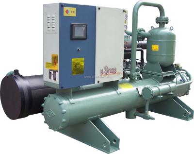 China Marine Shell And Tube Industrial Seawater Cooled Chiller Machine Heavy Duty for sale