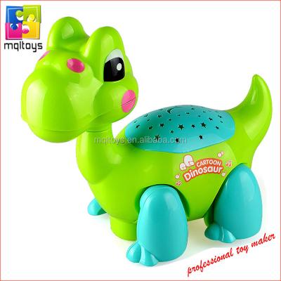 China bump & Go BOHAN Battery Operated Cartoon Sound Light Dinosaur for sale