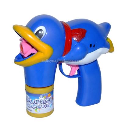 China Can blow colorful bubble and bubble gun with new style light bubble duck bubble gun for sale