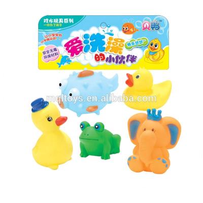 China Floating Toy Safety PVC Bath Toy Animal For Baby for sale