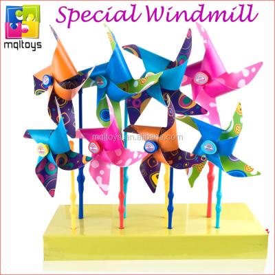 China Fantastic Waterproof Classcal Windmill Promotion Gift PP Paper Windmill Toy for sale