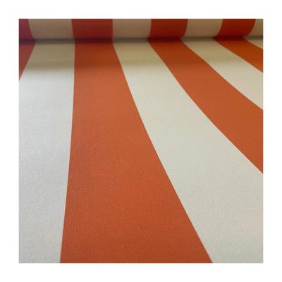 China New style waterproof 100% polyester fabric for outdoor furniture tent striped fabric for sale