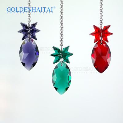 China China GOLDENHAITAI Crystal Sun Catcher Chimes Prism DIY Chandelier Bead Decoration for sale