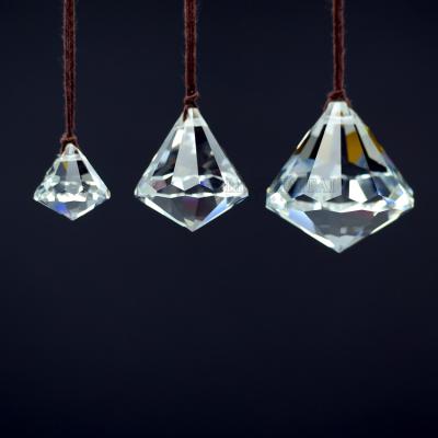 China Crystal Clear China Cone Ball Faceted Prism For Chandelier Pendant, Party Decoration for sale