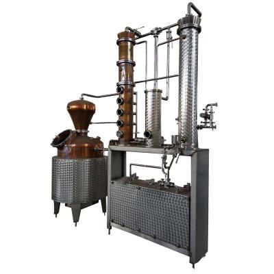 China Hotels still distillation equipment column distillery for spirit wine alcohol distillation equipment for sale