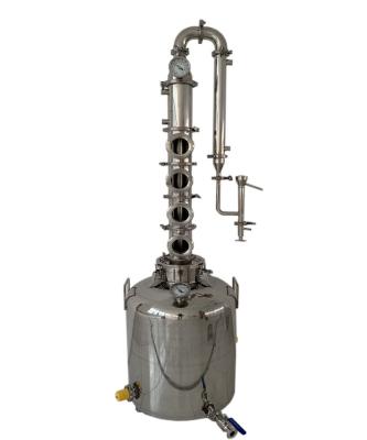 China Hotels Stainless Steel Liquor Distillation Equipment Stainless Steel Alcohol Distillery Machine Small Still for sale