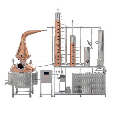 China Home Winemaking Kit Distillery Equipment Hotels Stainless Steel Alcohol Distillation Equipment Illegal Alcohol Still Use for sale