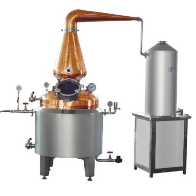 China Hotels Liquor SS304 SS316L Stainless Steel Alcohol Distillation Manufacturing Equipment for sale