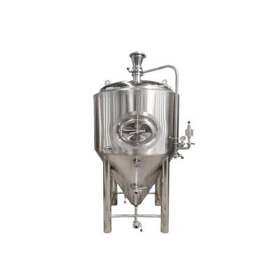 China Hotels 500L 1000L Brewing BRITE Tank Stainless Steel Beer Fermentation System Beer Brewing Equipment for sale