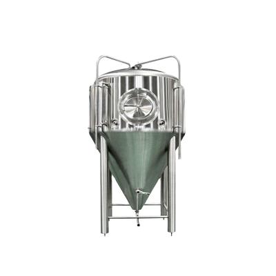 China Wine Micro Beer Hotel Fermentation System Beer Brewing Equipment Conical Stainless Steel Brewery Fermentation Tank for sale