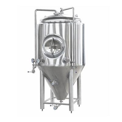 China Hotels Tank 1000 Liter Beer Fermenter Equipment Micro System Beer Brewery Conical Stainless Steel Fermentation Tank for sale