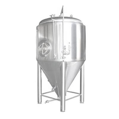 China Bright Lined Beer Fermenter Tank 304 Stainless Steel Fermentation Tank Beer Alcohol Fermentation Tank Hotels Beer Tanks for sale