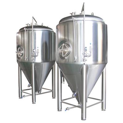 China Hotels Brewing Beer Home Brewing Equipment Conical Stainless Steel Fermenter Fermentation Tank Beer Storage Conditioningtank for sale