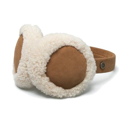 China Cheap bestselling lady's warmer fashion winter sheepskin fur earmuffs for sale