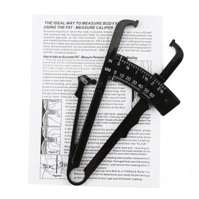 China Reteactable Soft Plastic Plastic Cm Inch Body Fat Caliper Tape Measure for sale