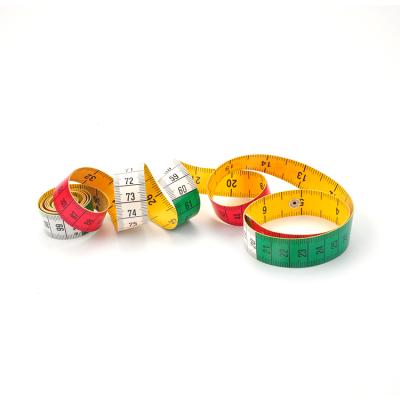 China Soft Promotional Sewing Tape Measure Tape Measure Mini Tailor Tape Measure With Logo Custom Pocket Reteactable for sale