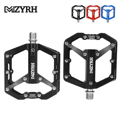 China BMX MZYRH Non-slip Bicycle Pedal MTB Bike Pedals Aluminum Alloy SPD Flat Platform Applicable Waterproof Cycling Accessories MZ316 for sale