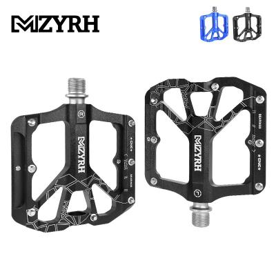 China BMX MZYRH Non-slip Bicycle Pedal MTB Bike Pedals Flat Platform SPD Applicable Waterproof Aluminum Alloy Cycling AccessoriesMZ133 for sale