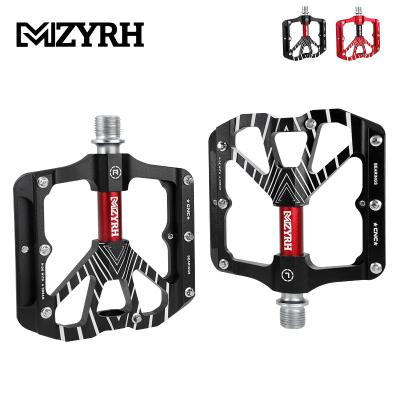 China BMX MZYRH Non-slip Bicycle Pedal MTB Bike Pedals Flat Platform SPD Applicable Waterproof Aluminum Alloy Cycling AccessoriesMZ132 for sale