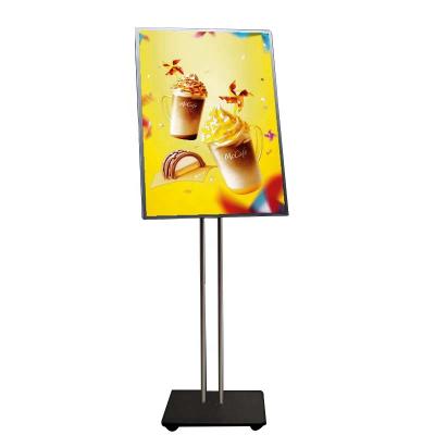 China Front Shop Advertising Indoor LED Light Box Stand Floor Signboard Sale Advertising Light for sale