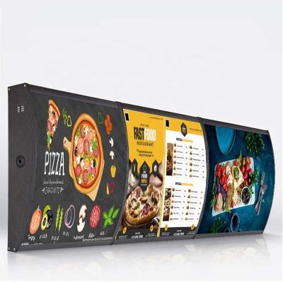 China Indoor Personalized Backlit Restaurant Menu Board Sign for sale