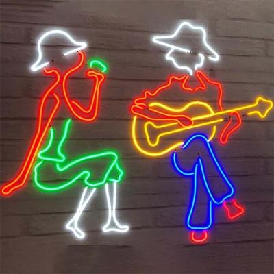 China Party HOME Decoration LED Bar Music Flex Custom Neon Sign for sale