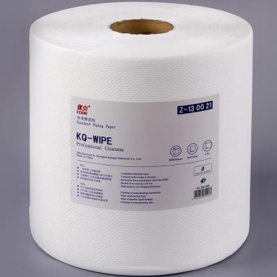 China Sustainable Industrial Wipe Paper Roll Industrial Wipes Roll To Wipe Paper Roll for sale