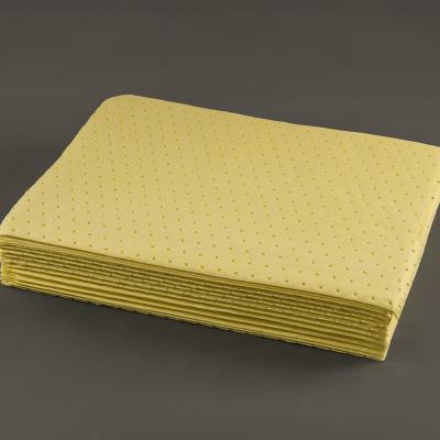 China Anti acid and basic chemical liquid absorbent covers industrial absorbent sheets for sale