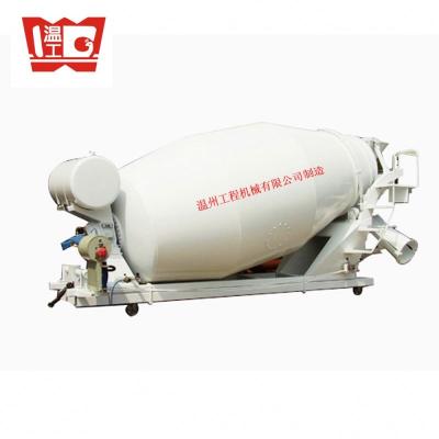 China Construction worksÂ   8m3 overturning drum concrete mixer for sale