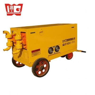 China Construction worksÂ   SBY Double Liquid Cement Mortar Grouting Pump For Tunnel for sale